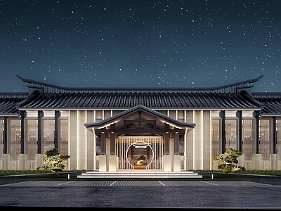 新中式游客中心