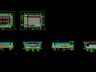 其他节点 体育馆 装修 施工图