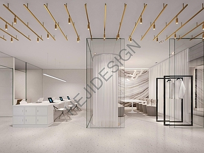 汉京国际 施工图 效果图