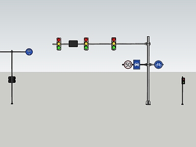 交通信号灯 交通标识
