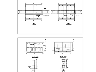 钢结构垃圾分类亭 施工图