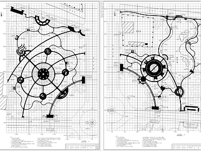环岛公园 施工图