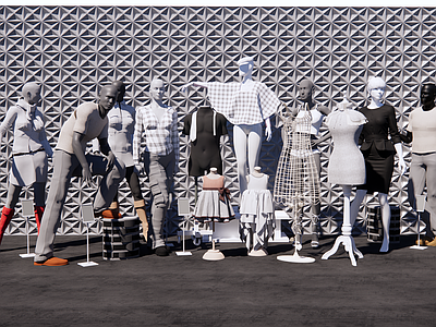 服装展示