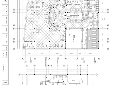 健身会所总平面 施工图