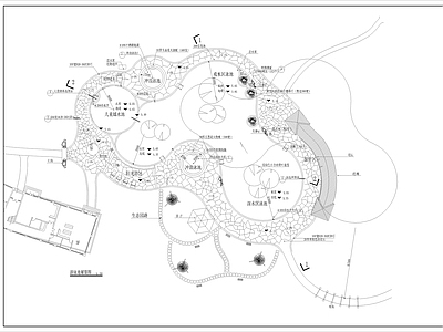 儿童成年游泳池大样 施工图 景观小品