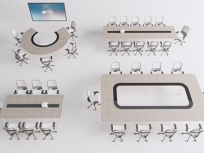 现代会议桌 小型会议桌 大型会议桌 异性会议桌 会议桌椅