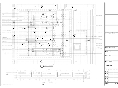 新中式小区入口水景 施工图