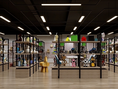 工业风玩具店