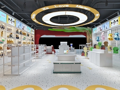 现代玩具店 门头