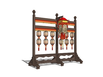 中式花灯 节日灯彩 氛围灯 灯