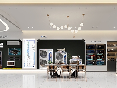 现代约克空调专卖店 头