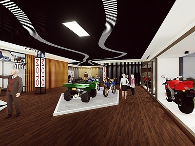 其他展厅 机车展厅 企业展厅 展览馆