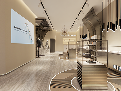 现代珠宝店