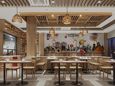 现代火锅店