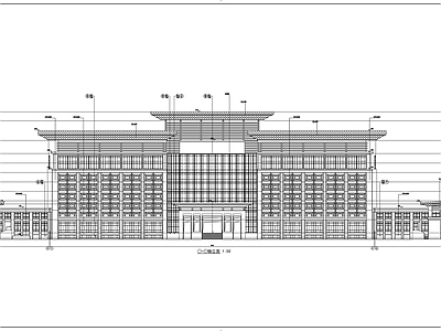 十一层办公楼建筑 施工图