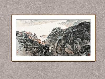 中式装饰画 墙饰画