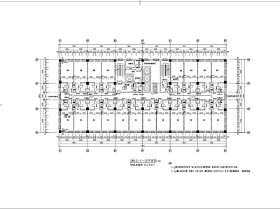 创业园十一层商业综合体 施工图