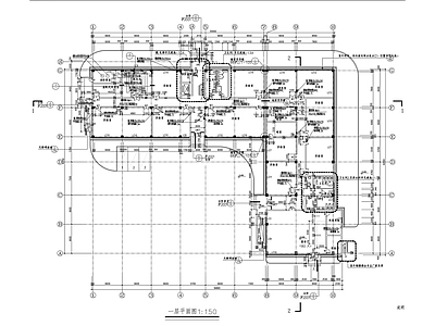 三层研究所建筑 施工图