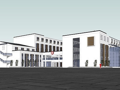现代医疗建筑 疗养院 养老院