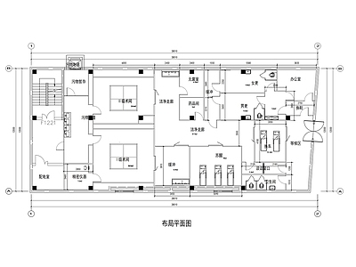 手术室照明进回风设备 施工图