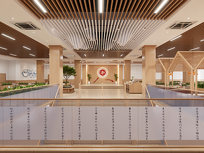 现代学校食堂 餐厅  自助 厨艺