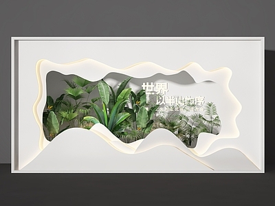 绿植墙 植物墙 墙 商业橱 植物装饰