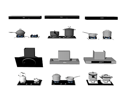灶台 燃气灶 抽油烟机