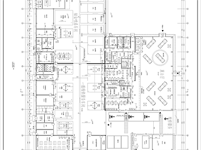 汽车展厅及维修 施工图