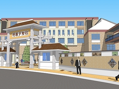 现代医疗建筑 福利院养老院公寓