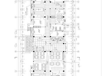 鹏莱制剂办公楼室内 施工图