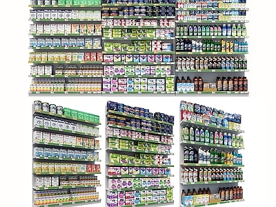 现代商场超市货物架组合 商品陈列架 商品展示架 置物架 购物架