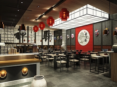 新中式餐饮店面馆