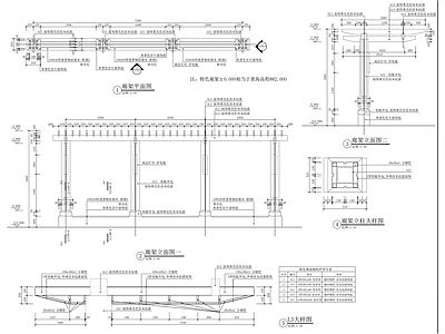 廊架详图 施工图
