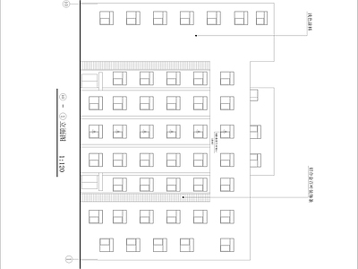 五金冲压车间建筑 施工图 工业建筑 产业园建筑