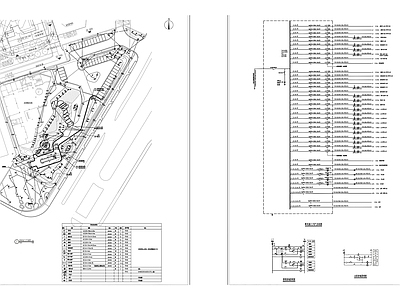 小区景观建筑照明 施工图 建筑电气