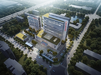 现代中医院建筑