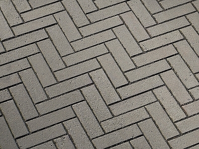新中式室外石头路面