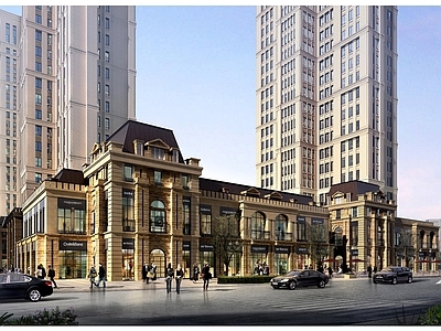 高层住宅底商CAD SU文本 施工图