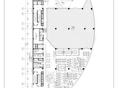 办公空间室内 施工图