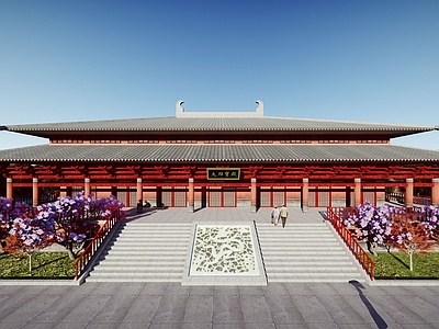 中式白马寺寺庙