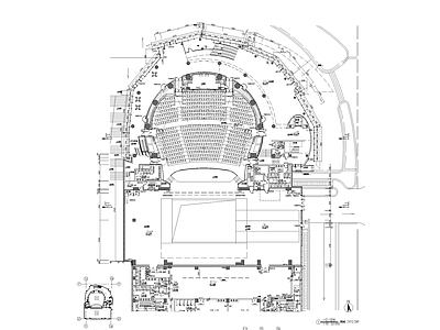 五层剧场建筑 施工图
