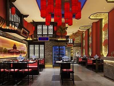 新中式火锅店