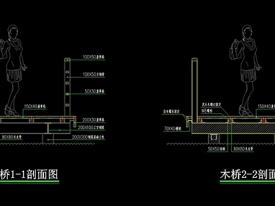 园林景观节点su模型实景图 施工图