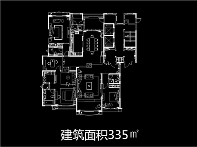 别墅自建房平面布置图