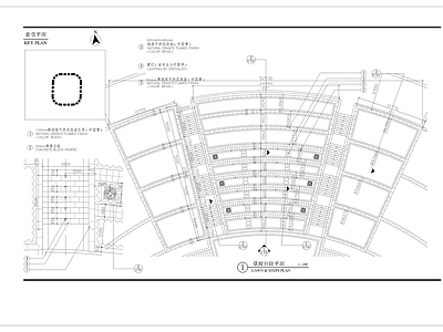 草坡台阶细部 施工图