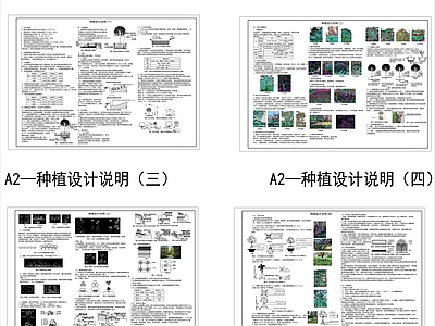 绿化设计说明 图库