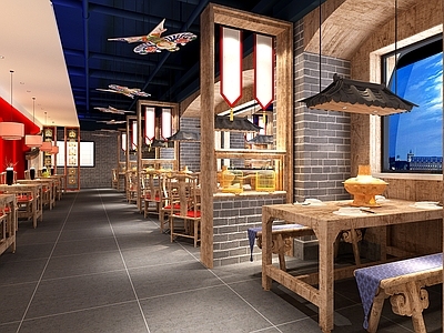 新中式火锅店