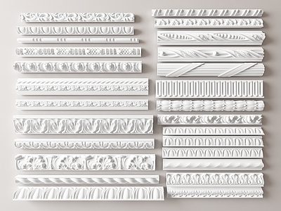 欧式石膏线 古典石膏线条 脚线 石膏檐线 角线 雕花