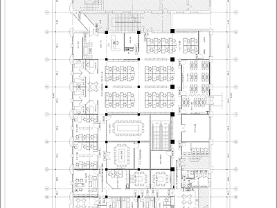 办公室室内 施工图