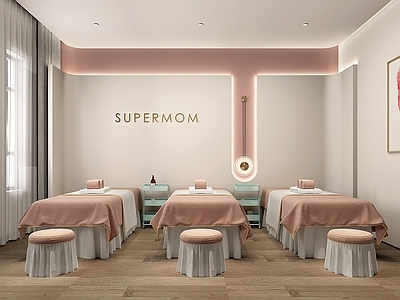 现代美容中心包间 美容院包间